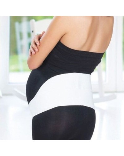 Bandaj kəməri hamilələr üçün BabyJem XL, ağ
