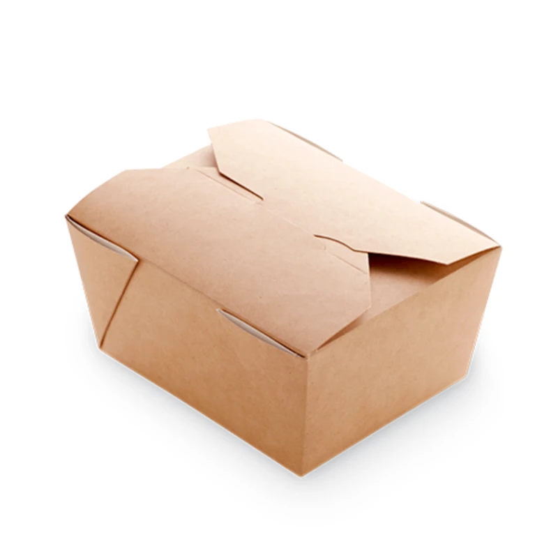 Fast food üçün qutular Loyal-9123198763, 100 əd, qəhvəyi