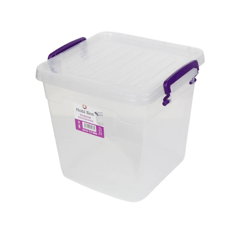 Контейнер для хранения SP_6211, 23x25x23 см, 7.7 л, прозрачный