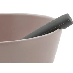 Ложка Babyjem, 12 см, силикон, 6+ мес, серая