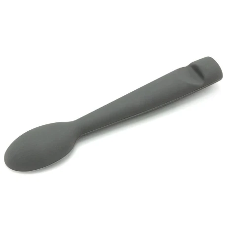 Ложка Babyjem, 12 см, силикон, 6+ мес, серая