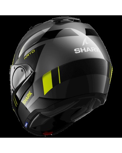 Motosikl dəbilqəsi Shark Evo ES KRYD, ölçü L, qara/sarı