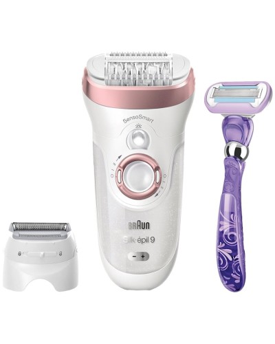 Epilyasiya dəsti Braun Silk-epil 9 & Razor Gilette Venus Swirl