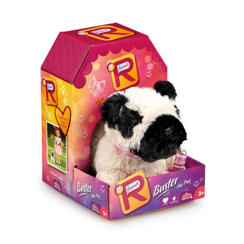 Мягкая игрушка Addo #Rfriends Buster the Pug Soft Toy