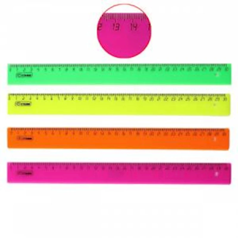 Линейка Стамм Neon 2838, 30 см, Товар в ассортименте Линейка Стамм Neon 2838, 30 см, Товар в ассортименте