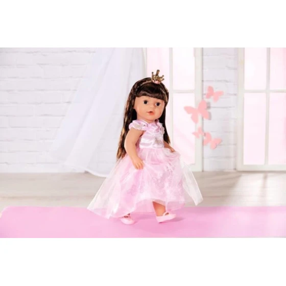 Набор одежды для кукол Zapf Creation Baby Born Deluxe Princess, розовый, 43 см, 3+ лет