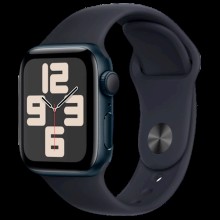 Ağıllı saat Apple Watch SE 2 44 mm Midnight sport band, (MRE93QI/A)