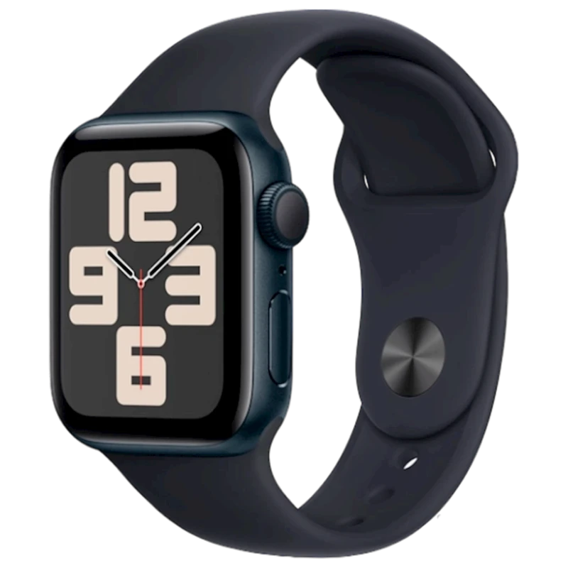 Умные часы Apple Watch SE 2 44 mm Midnight sport band, (MRE93QI/A)