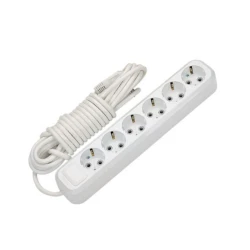 Удлинитель Makel MGP183, 3 м, 6-розеточный