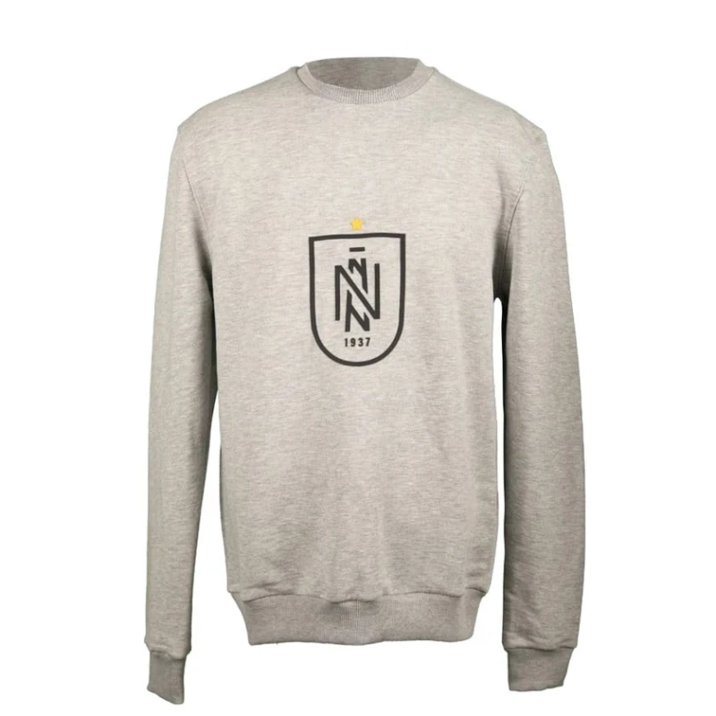 Свитшот мужской Neftçi 879, серый, текстиль, размер L