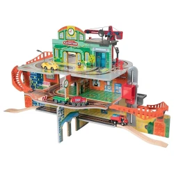 Автотрек MTR0423, 3+ лет, дерево, 108x67x57 см, разноцветный