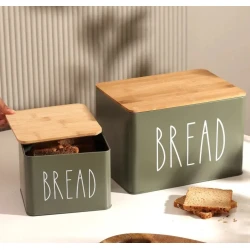Çörək saxlama qabı dəsti, 2 əd, yaşıl Çörək saxlama qabı dəsti, 2 əd, yaşıl