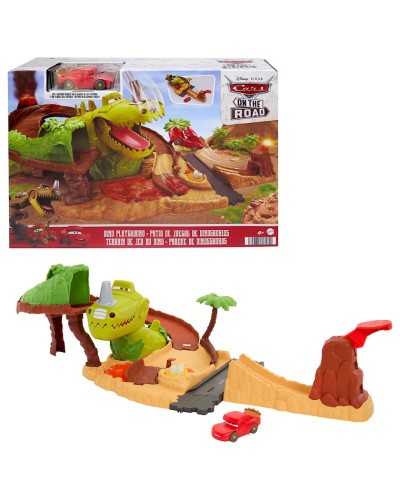 Avtotrek Mattel Cars Dino Park, 4 yaşdan