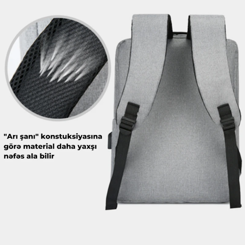 Bel çantası noutbuk üçün ss297 Grey