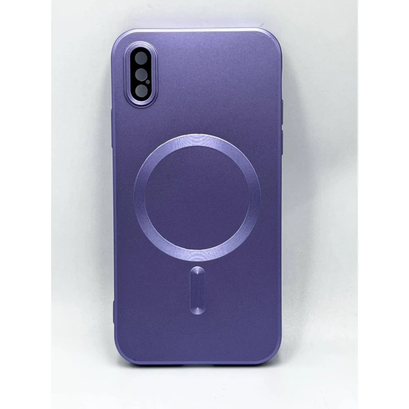 Чехол Magsafe Case для Apple iPhone XS Max, Purple Чехол Magsafe Case для Apple iPhone XS Max, Purple