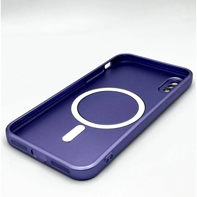 Чехол Magsafe Case для Apple iPhone XS Max, Purple Чехол Magsafe Case для Apple iPhone XS Max, Purple