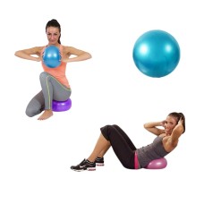 Yoqa üçün top Gymnic 1780, mavi, 23 sm