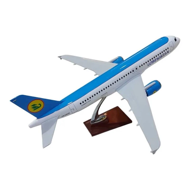 Коллекционная фигурка Uzbekistan Airbus A320, 47x42x20 см
