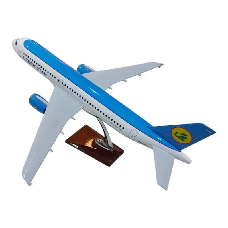Коллекционная фигурка Uzbekistan Airbus A320, 47x42x20 см