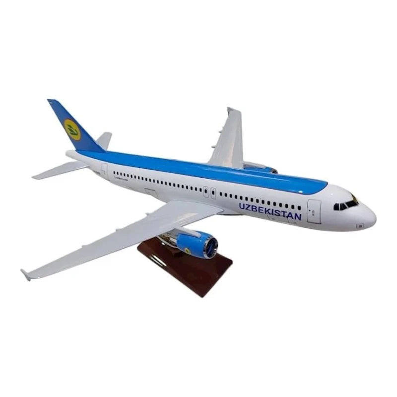 Коллекционная фигурка Uzbekistan Airbus A320, 47x42x20 см