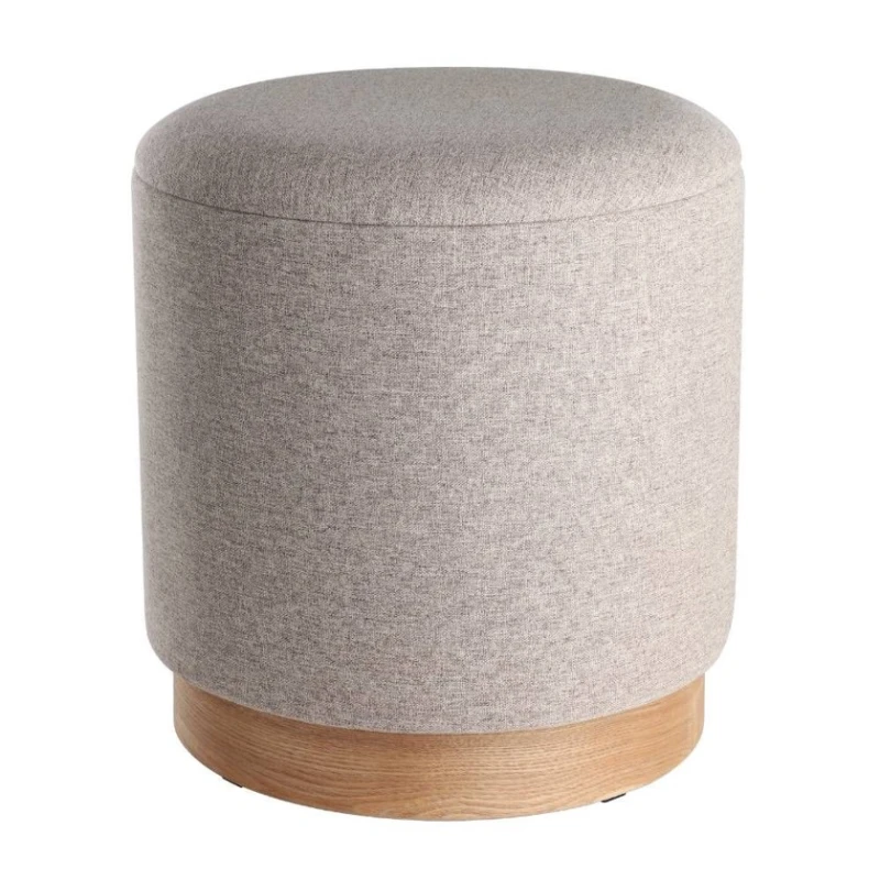 Пуфик 84, ткань, бежевый, 40x35x35 см Пуфик 84, ткань, бежевый, 40x35x35 см