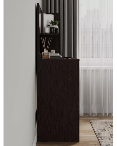 Kosmetika masası 130x40x65 sm, LDSP, venge