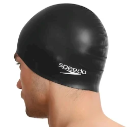 Üzgüçülük üçün papaq Speedo 8709910001, qara