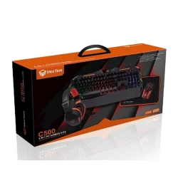 Комплект 4 в 1 (клавиатура, мышь, гарнитура, коврик) Meetion C500