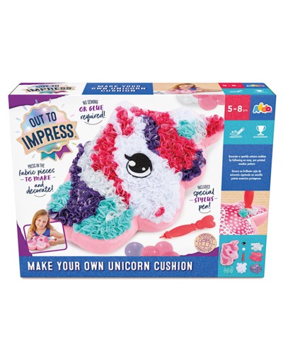 Yumşaq oyuncaq-yastıq hazırlama dəsti Addo 318-19105-B Unicorn Out to Impress