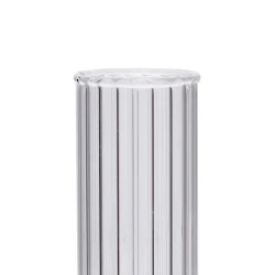 Подсвечник Hom-me 20х8.2 см, стекло, прозрачный