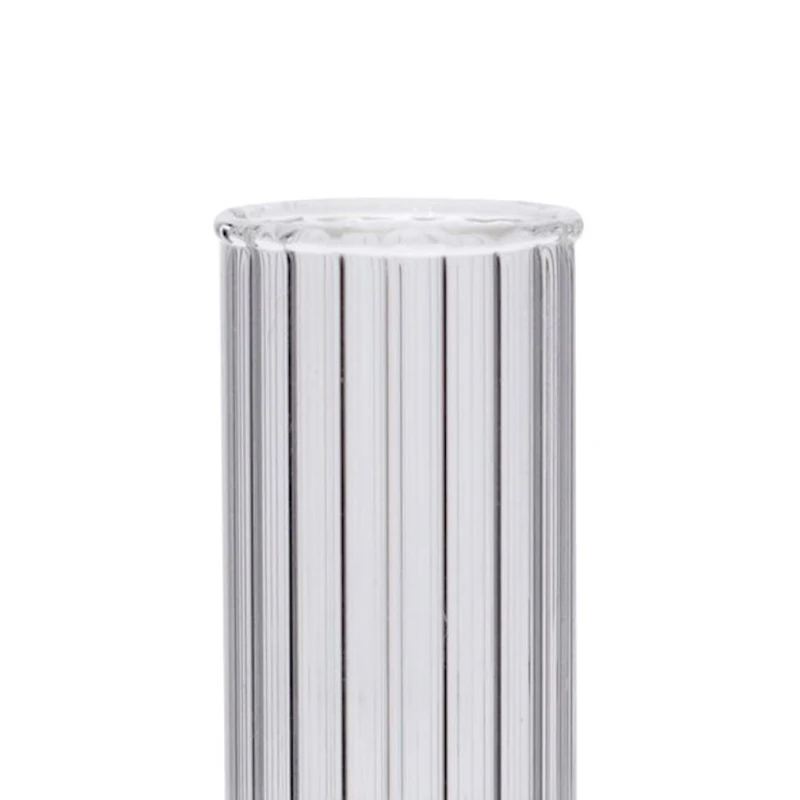 Подсвечник Hom-me 20х8.2 см, стекло, прозрачный Подсвечник Hom-me 20х8.2 см, стекло, прозрачный