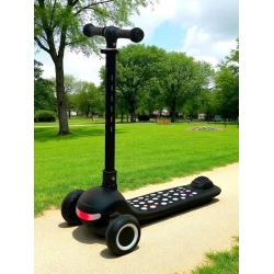 Детский самокат M6773, черный