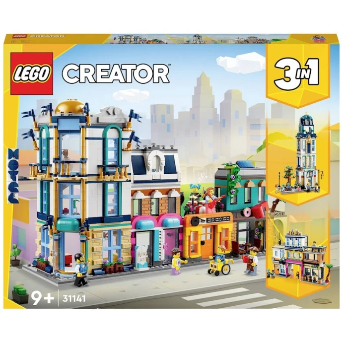 Конструктор LEGO Main Street 31141, 9+ лет, 1459 элементов