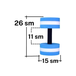 Üzgüçülük üçün qantellər Speedo 1489/1, 26х15х11 sm, mavi