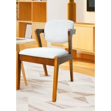 Oturacaq Stil Mebel SRY-500, taxta/parça, ağ-qəhvəyi