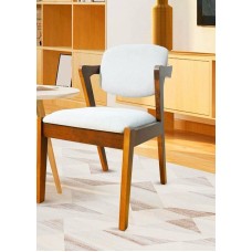 Oturacaq Stil Mebel SRY-500, taxta/parça, ağ-qəhvəyi
