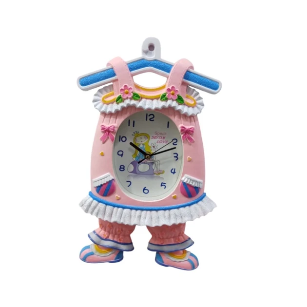Детские настенные часы SS-028, розовые