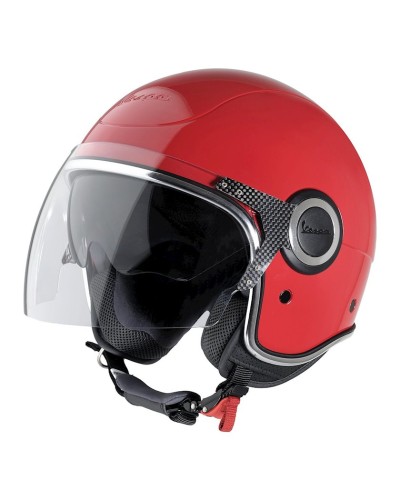 Motosiklet dəbilqəsi Vespa VJ, qarışıq, qırmızı, ölçü M