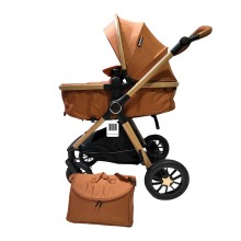 Uşaq arabası Kidilo VL-KIDS-088, 0 yaşdan, qəhvəyi