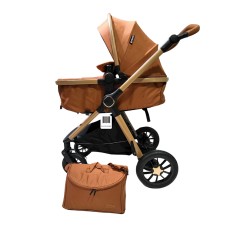 Uşaq arabası Kidilo VL-KIDS-088, 0 yaşdan, qəhvəyi
