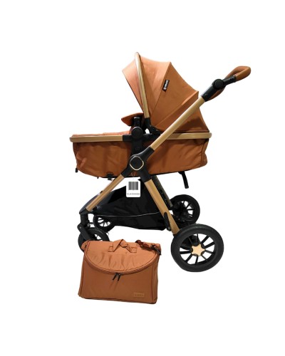 Uşaq arabası Kidilo VL-KIDS-088, 0 yaşdan, qəhvəyi