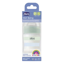 Qidalanma üçün qab Chicco Well-Being, plastik, yaşıl, 150 ml