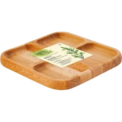 Çərəz qabı Plastic Republic Rosemary, 18x18 sm, ağac, qəhvəyi