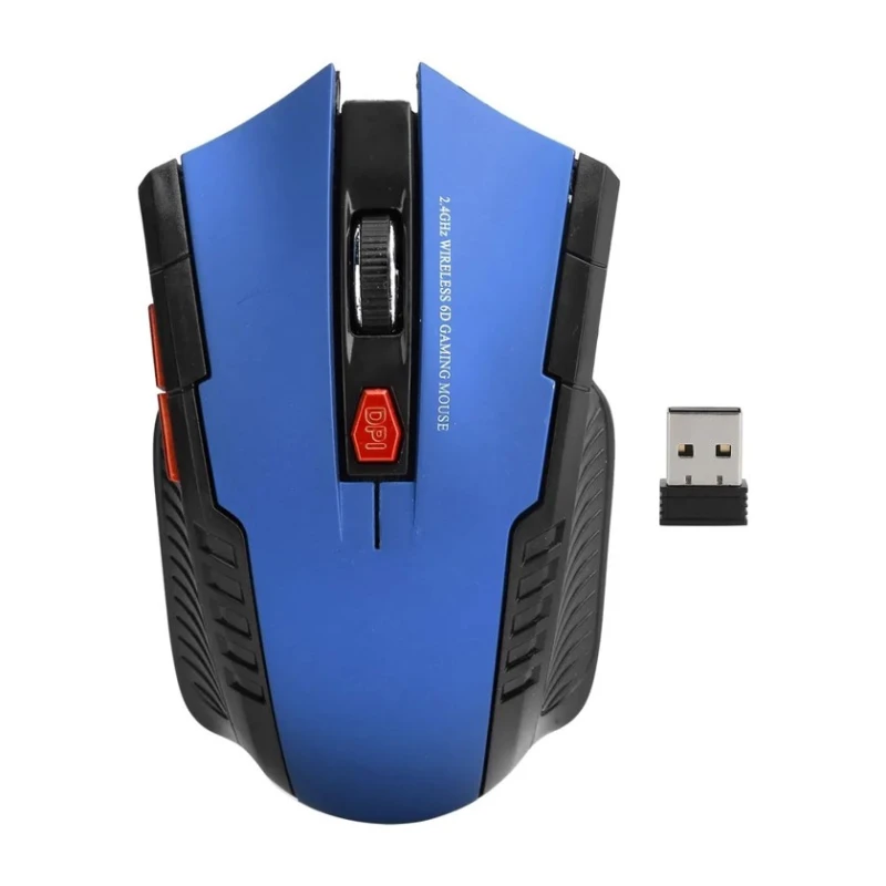 Беспроводная мышь 2.4Ghz Gaming Blue/Black