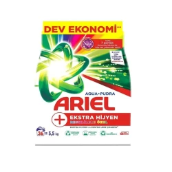 Стиральный порошок Ariel Oxi Extra Hygiene, для цветного белья, автомат, 5.5 кг