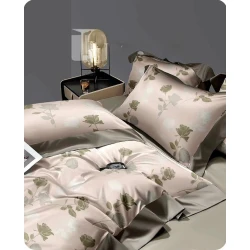 Yataq dəsti MiraNova CTS-424, yorğan üzü 200x220 sm, mələfə 240x260 sm, yastıq üzü 50x70 sm, ikinəfərlik, satin, rəngbərəng