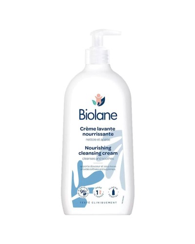 Çimmək üçün emulsiya Biolane Nourishing Cleansing Cream 750 ml
