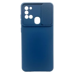 Çexol Samsung Galaxy A21S üçün Blue