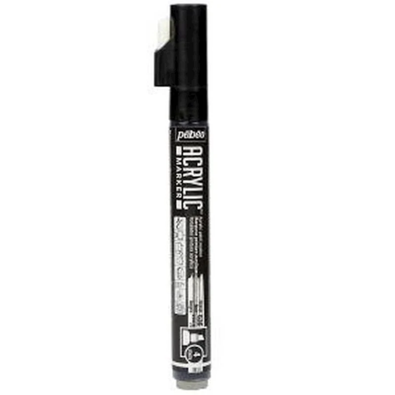 Akril marker Pebeo Chisel Tip 4 mm, Black