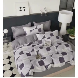 Yataq dəsti Zarina Home SHA-00003241, avro, rəngbərəng, ranfors, yorğan üzü 200x230 sm, mələfə 250x250 sm, yastıq üzü 50х70 sm/2 əd